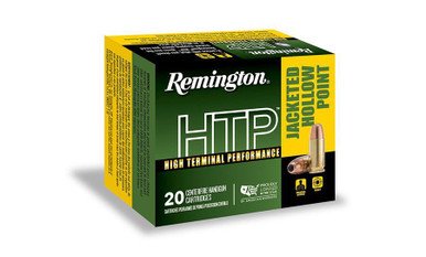 Remington 40 S&W Ammunition HTP High Terminal Performance RTP40SW2A 180 Grain Jacketed Hollow Point 20 Rounds
