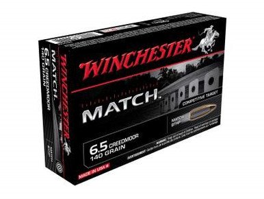 Winchester 6.5 Creedmoor Supreme Match S65CM 140gr BTHP 20 rounds