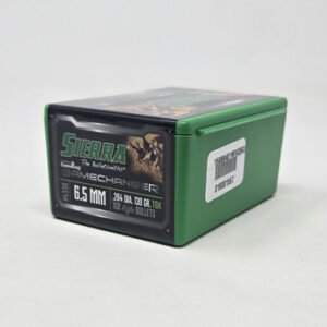 Sierra 6.5mm (.264 Dia) Reloading Bullets Tipped Gameking SRAA4330 130 Grain Ballistic Tip 100 Pieces