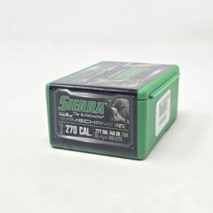Sierra 270 Cal (.277 Dia) Reloading Bullets Tipped Gameking SRAA4440T 140 Grain Ballistic Tip 50 Pieces