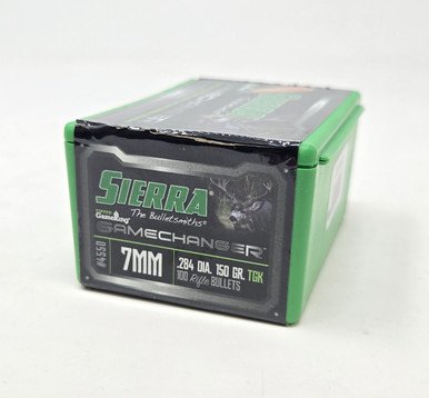 Sierra 7mm (.284 Dia) Reloading Bullets Tipped Gameking SRAA4550 150 Grain Ballistic Tip 100 Pieces