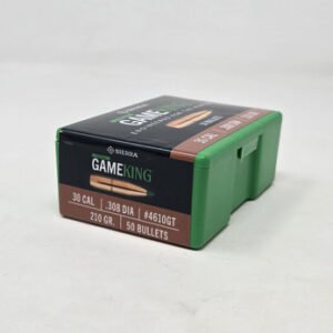 Sierra 30 Cal (.308 Dia) Reloading Bullets SRAA4610GT 210 Grain Tipped Gameking 50 Pieces