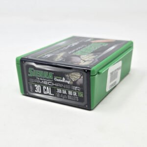 Sierra 30 Cal (.308 Dia) Reloading Bullets Tipped Gameking SRAA4681T 180 Grain Ballistic Tip 50 Pieces