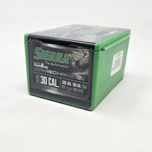 Sierra 30 Cal (.308 Dia) Reloading Bullets Tipped Gameking SRAA4681 180 Grain Ballistic Tip 100 Pieces