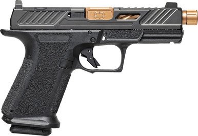 Shadow Systems SS-1009 MR920 Elite Compact 9mm 4" 15+1 Black Nitride/Bronze TICN Match Grade Spiral Fluted Barrel Optic Ready
