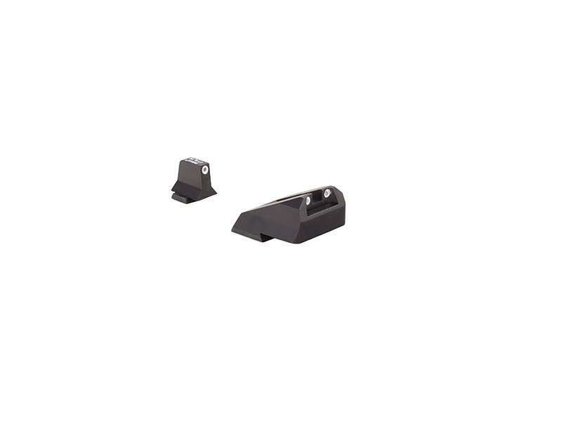 TRIJICON 3 DOT SUPP NS S&W WHITE/WHITE