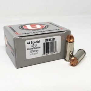 Underwood 44 Special Ammunition 125 Grain Xtreme Defender UW320 20 Rounds
