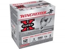 Winchester 12 Gauge Xpert High Velocity WEX1232 3" 1-1/8 oz #2 Non-Toxic Steel Shot 25 rounds