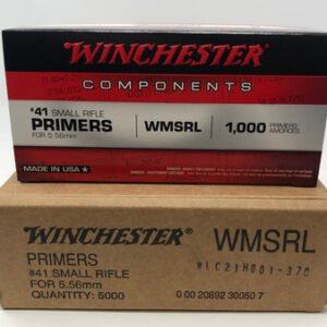 Winchester Small Rifle Primers for 5.56mm WMSRL 1000 Pieces