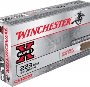 Winchester 223 Super-X X223R 55 gr PSP 20 rounds