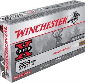 Winchester 223 Super-X X223R2 64 gr PSP 20 rounds