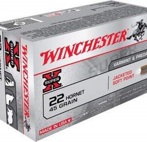 Winchester 22 Hornet Super-X X22H1 45 gr SP 50 rounds
