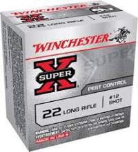 Winchester Super-x 22LR, SHOTSHELL, 22LRS, #12, 50 rounds
