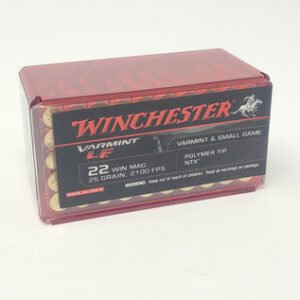 Winchester 22 Mag Ammunition X22MHLF 25 Grain Lead-Free Polymer Tip NTX 50 rounds