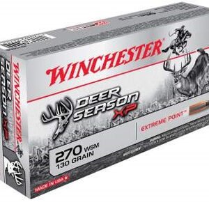 Winchester 270 WSM Deer Season XP X270SDS 130 gr Extreme Point 20 rounds