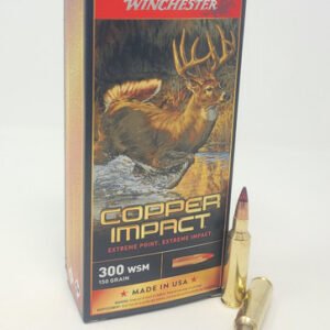 Winchester 300 WSM Ammunition 150 Grain Copper Impact Extreme Point 20 Rounds