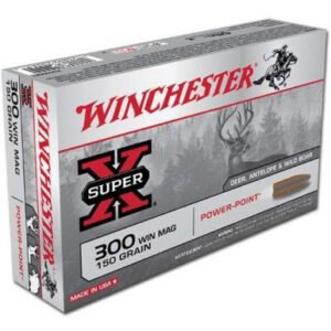 Winchester 300 Win Mag Super-X X30WM1 150 gr Power-Point 20 rounds