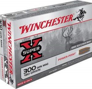 Winchester 300 Win Mag Super-X X30WM2 180 gr Power-Point 20 rounds