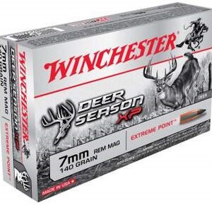 Winchester 7mm Mag Deer Season XP X7DS 140 gr Extreme Point 20 rounds