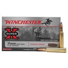 Winchester 7mm Super-X X7MMR2 175 gr Power-Point 20 rounds