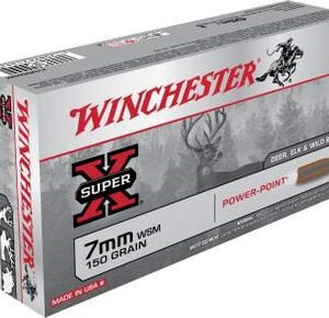 Winchester 7mm WSM Ammunition Super-X X7MMWSM 150 Grain Power Point 20 rounds