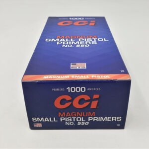 CCI Primers No.550 Magnum Small Pistol 0018 Brick of 1000 Count