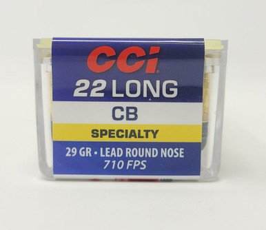 CCI 22 Long CB CCI0038 29 Grain LRN Sub-Sonic 100 rounds