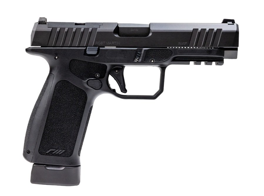 ROST MARTIN RM1F 9MM 15+1 BLK 4.5" OR FS