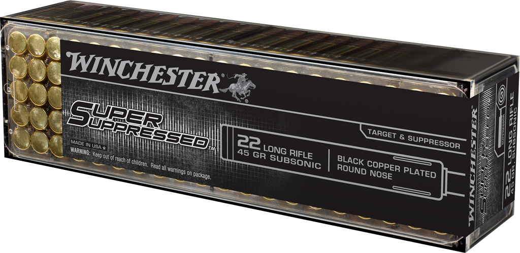 WINCHESTER SUPER SUPRESSOR 22 Long Rifle, 45 Grain