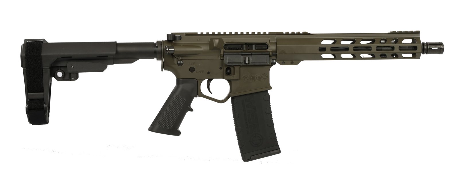 WISE ARMS WA-15B 300BLK ODG 10.5" SBA3