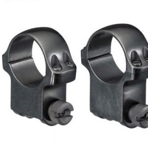 RUGER RING SET 1" HIGH MATTE BL M77