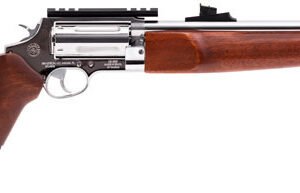 Rossi SCJ4510SS Circuit Judge 45 Colt/410 Bore Magnum 3" Chamber 18.5" Barrel 5 Rounds Hardwood/Stainless