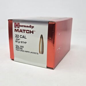 Hornady 22 Cal (.224 Dia) Reloading Bullets H22785 68 Grain Boat Tail Hollow Point 500 Pieces