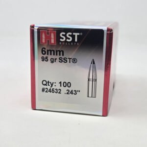 Hornady 6mm (.243 Dia) Reloading Bullets H24532 95 Grain SST 100 Pieces