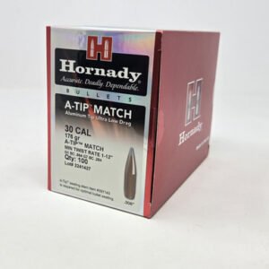 Hornady 30 Cal (.308 Dia) Reloading Bullets H30717 176 Grain A-Tip Match 100 Pieces