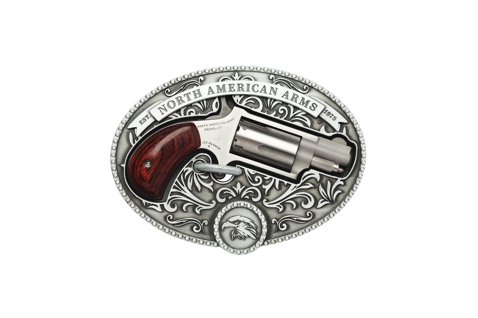 NORTH AMERICAN ARMS MINI 22MAG REV 1-1/8" BUCKLE #