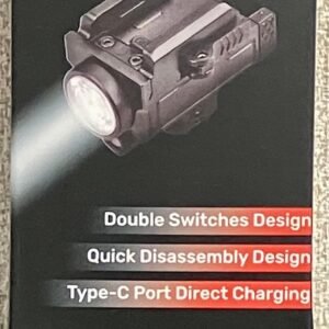 NFG WHITE LIGHT/LASER RECHARGABLE GUN LIGHT