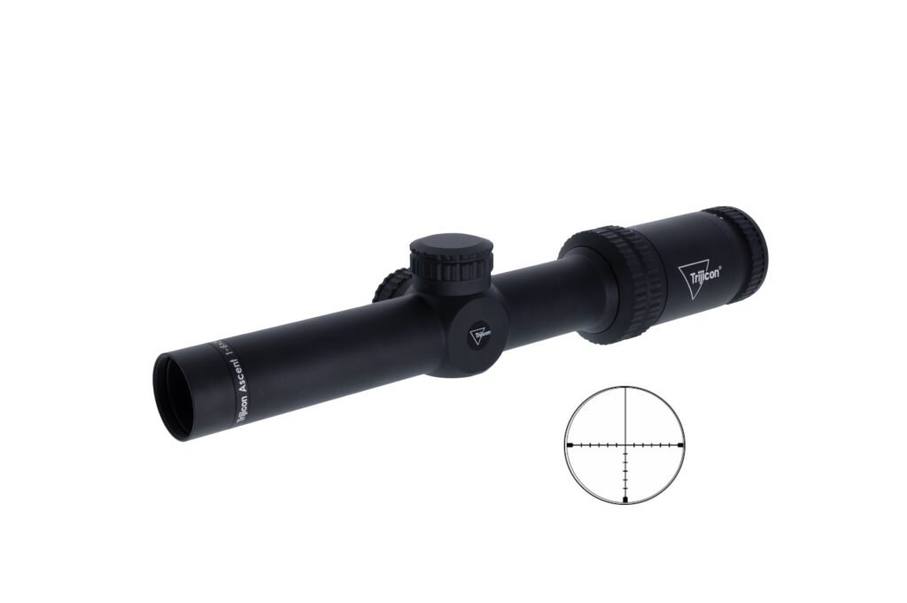 TRIJICON ASCENT 1-6X24 BLK 30MM BDC