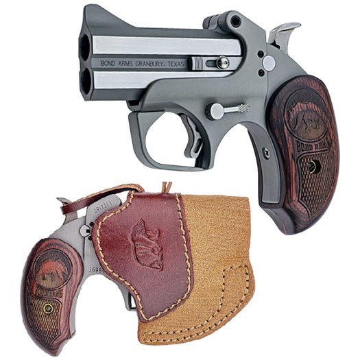 BOND ARMS GRIZZLY 45LC/410 SS 3" FS HLST
