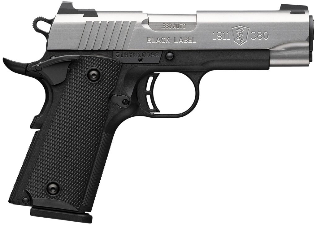 BROWNING 1911-380 380ACP SS 3.6"     #