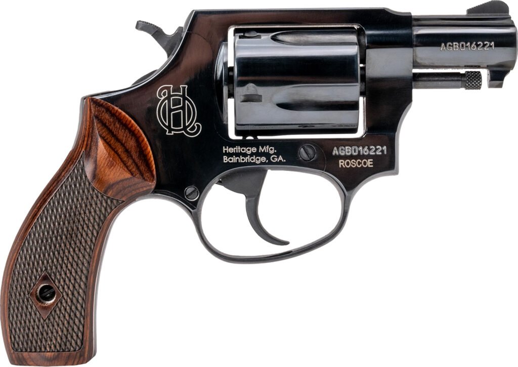 HERITAGE MANUFACTURING ROSCOE 38SPL BL/WD 2" 5RD