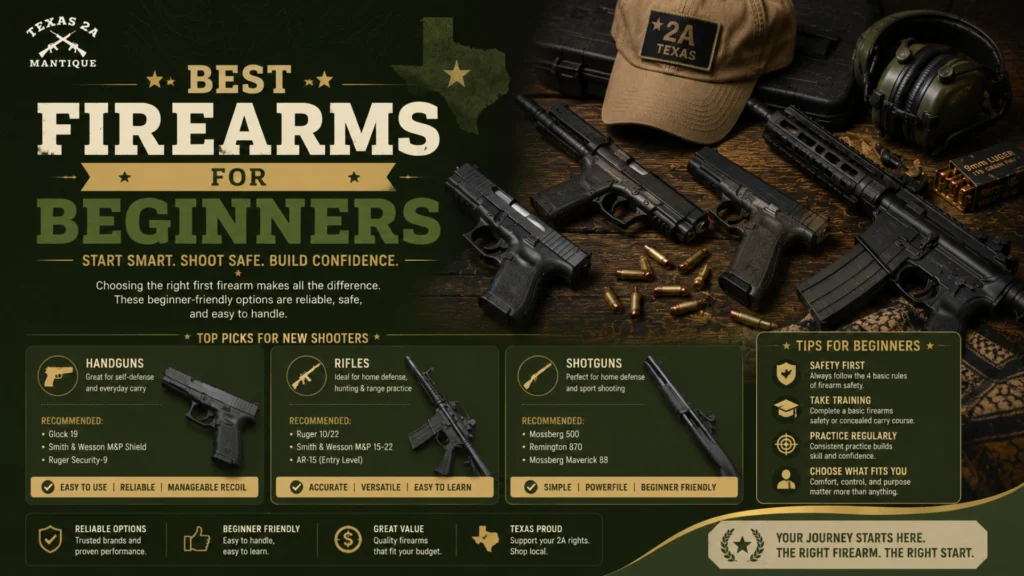 Best Firearms for Beginners