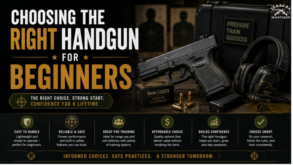 Choosing the Right Handgun for Beginners