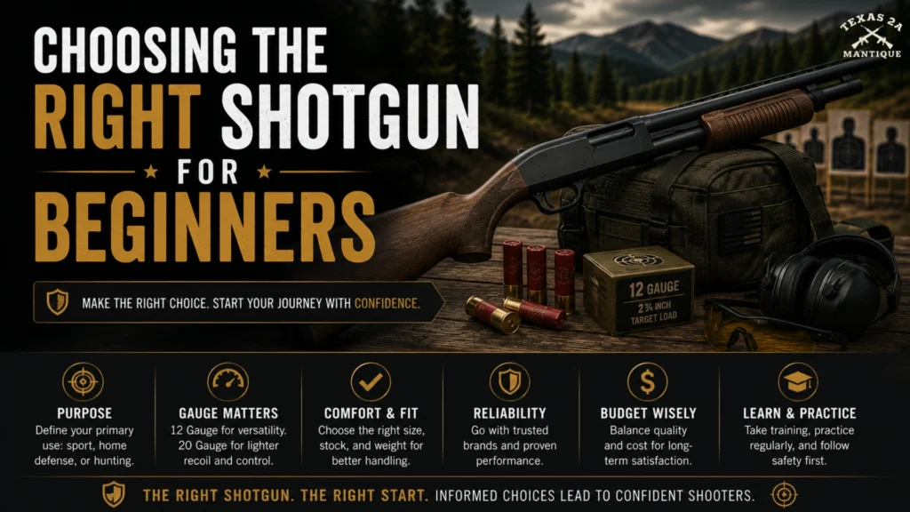 Choosing the Right Shotgun for Beginners