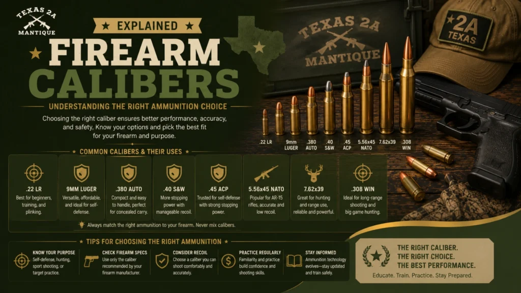 Firearm Calibers Explained Understanding the Right Ammunition Choice