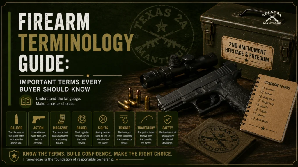Firearm Terminology Guide Important Terms Every Buyer Should Know