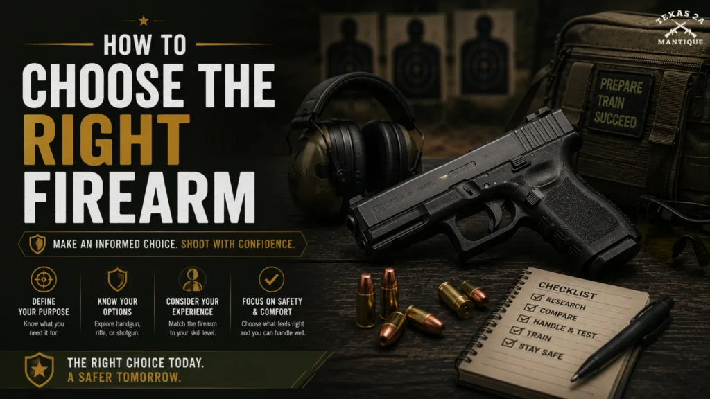 How to Choose the Right Firearm