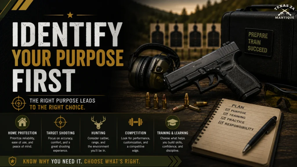 Identify Your Purpose First