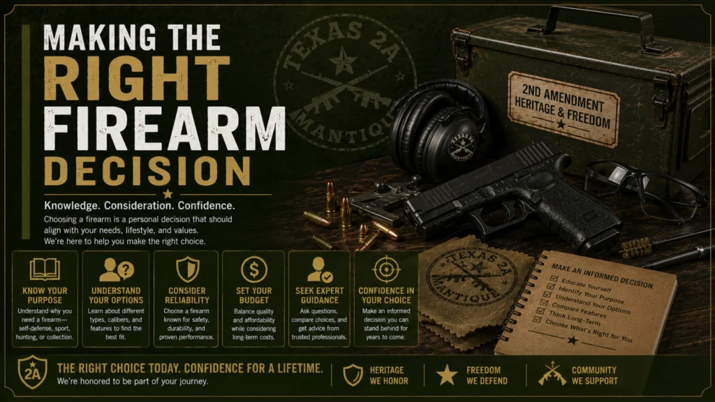 Making the Right Firearm Decision