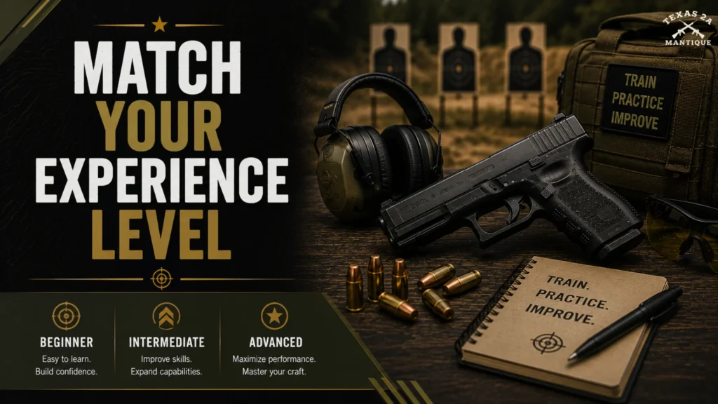 Match Your Experience Level